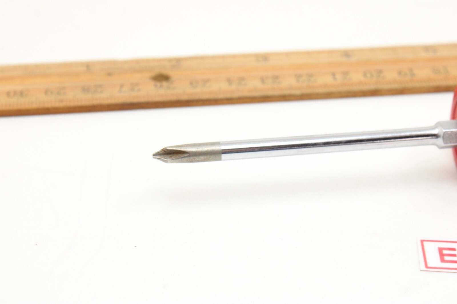 Snap-on SDDP31 #1 Phillips 3″ Screwdriver Hard Orange Handle USA