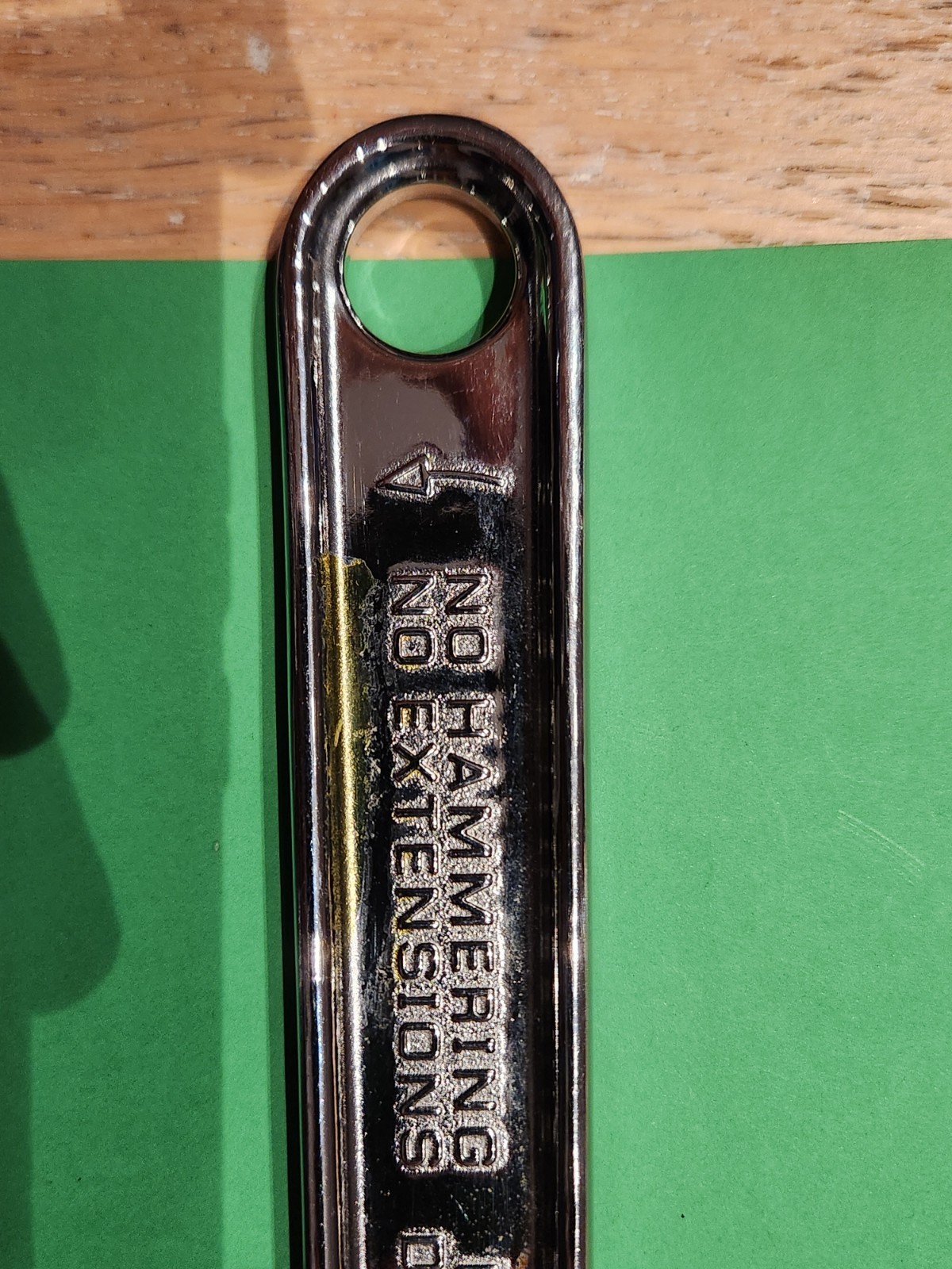 Snap On Tools USA 12” Chrome Adjustable Wrench 1-5/16” Jaw Capacity AD12 NICE