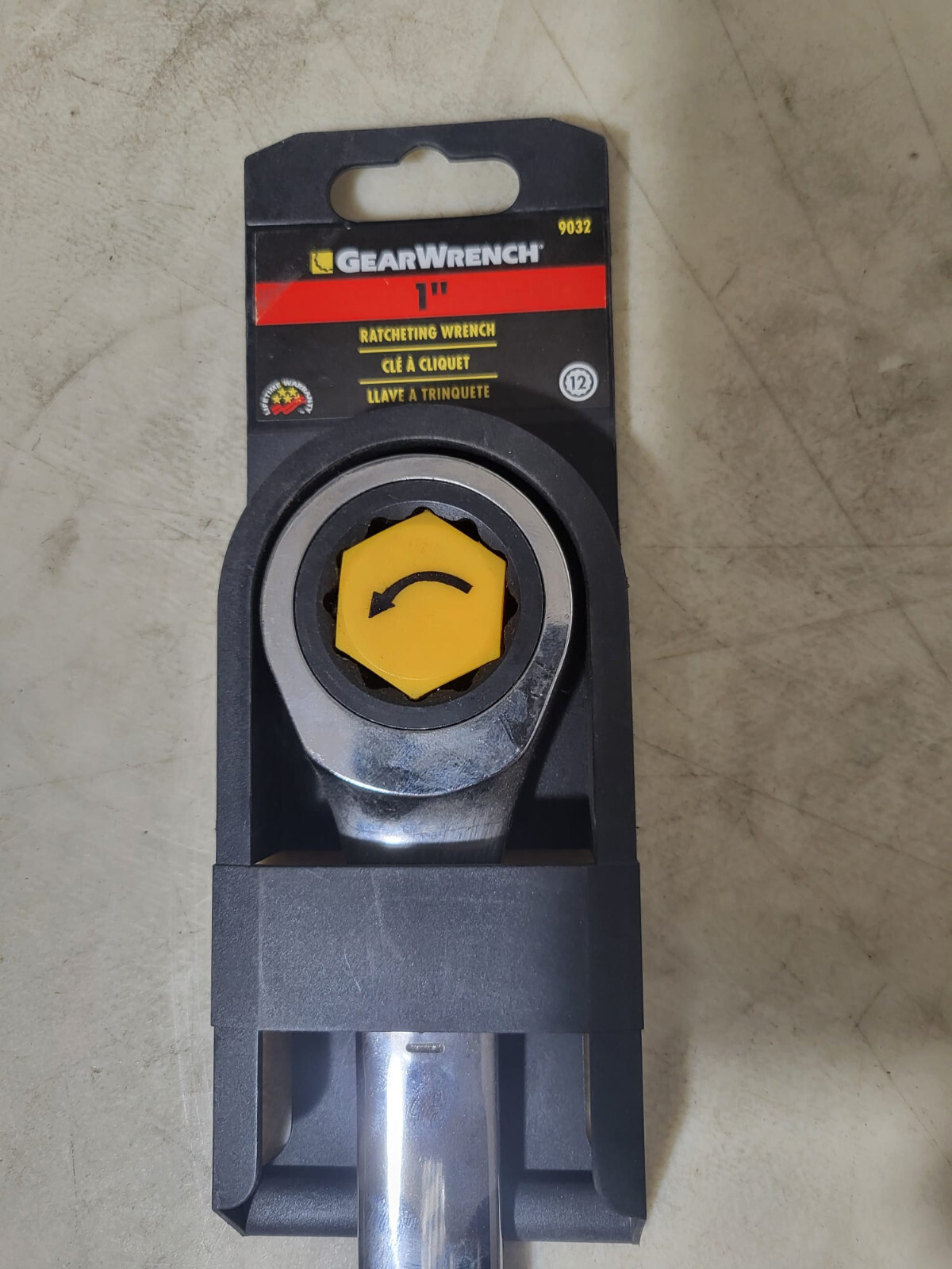NEW GearWrench 9032 , 1″ Combination Ratchet Wrench, 12 Point, 13″ OAL