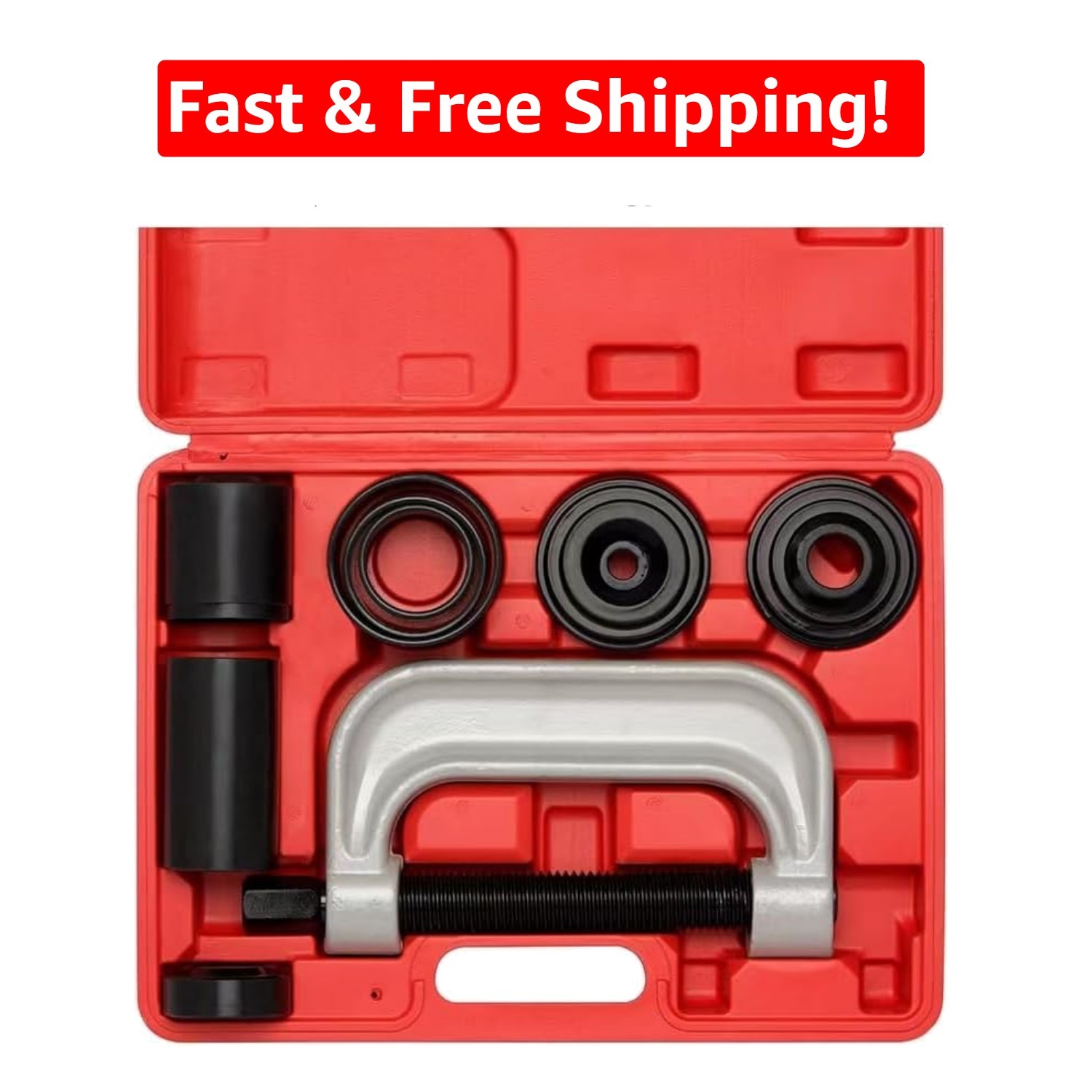 Universal 10PC Ball Joint Removal Tool Kit for Light Trucks & Cars – Durable