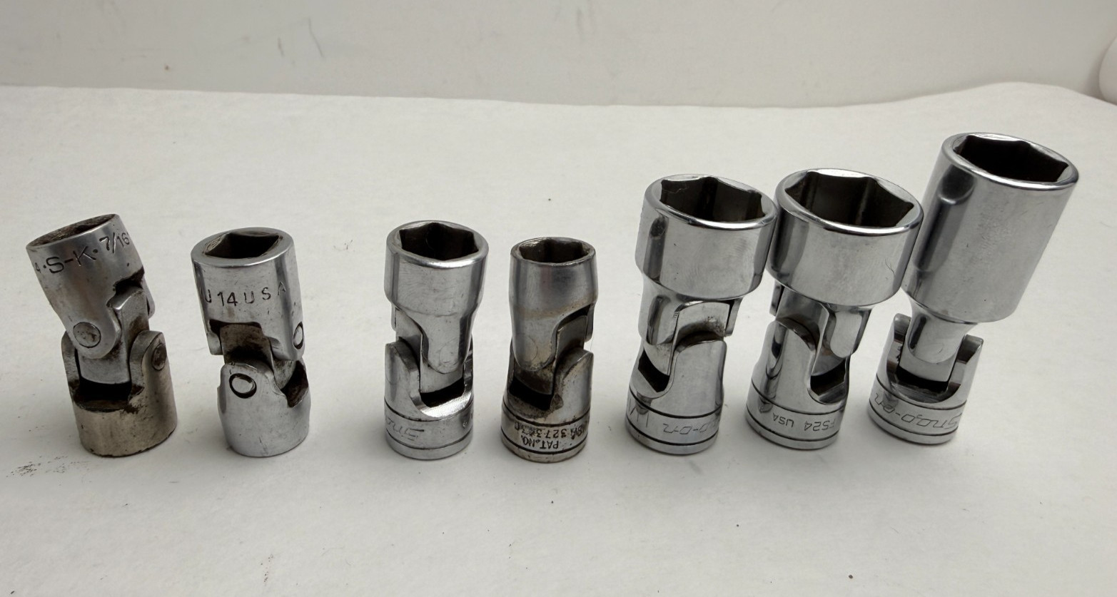 Snap-on Tools USA 6 Piece 3/8″ Drive SAE 6 Point & 12 Points Mix SWIVEL Sockets