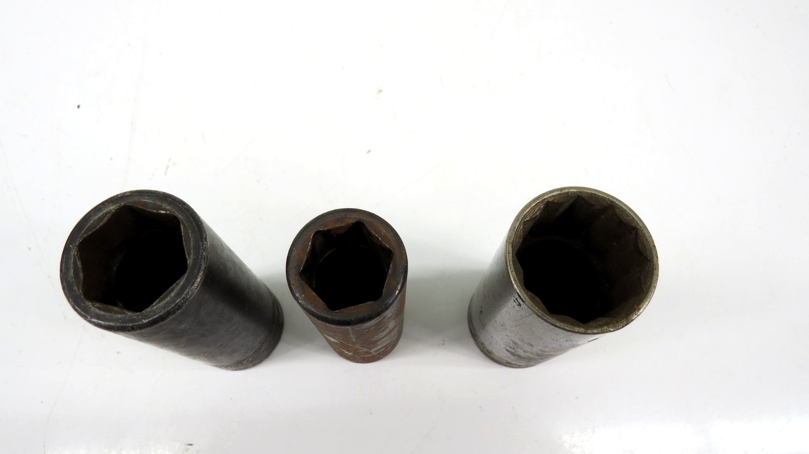 Lot of 3 1/2″ Drive Misc. Snap On Sockets SIMM220 22mm SIM240 3/4″ S-340 1-1/16