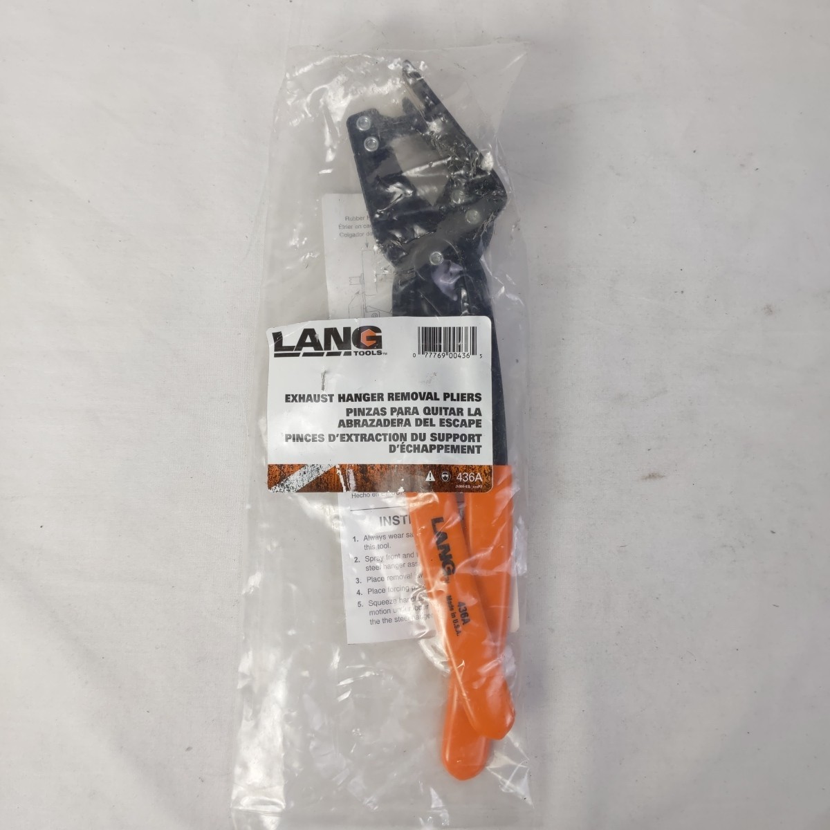 Lang Tools 436A Exhaust Hanger Removal Pliers
