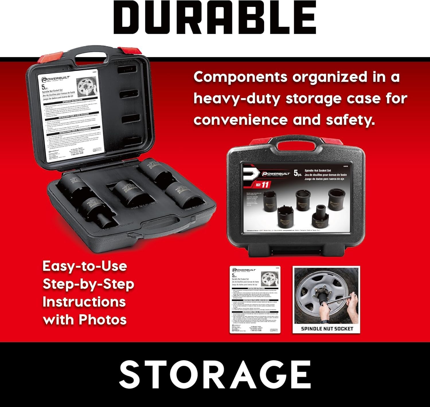 Complete Spindle Nut Socket Solution