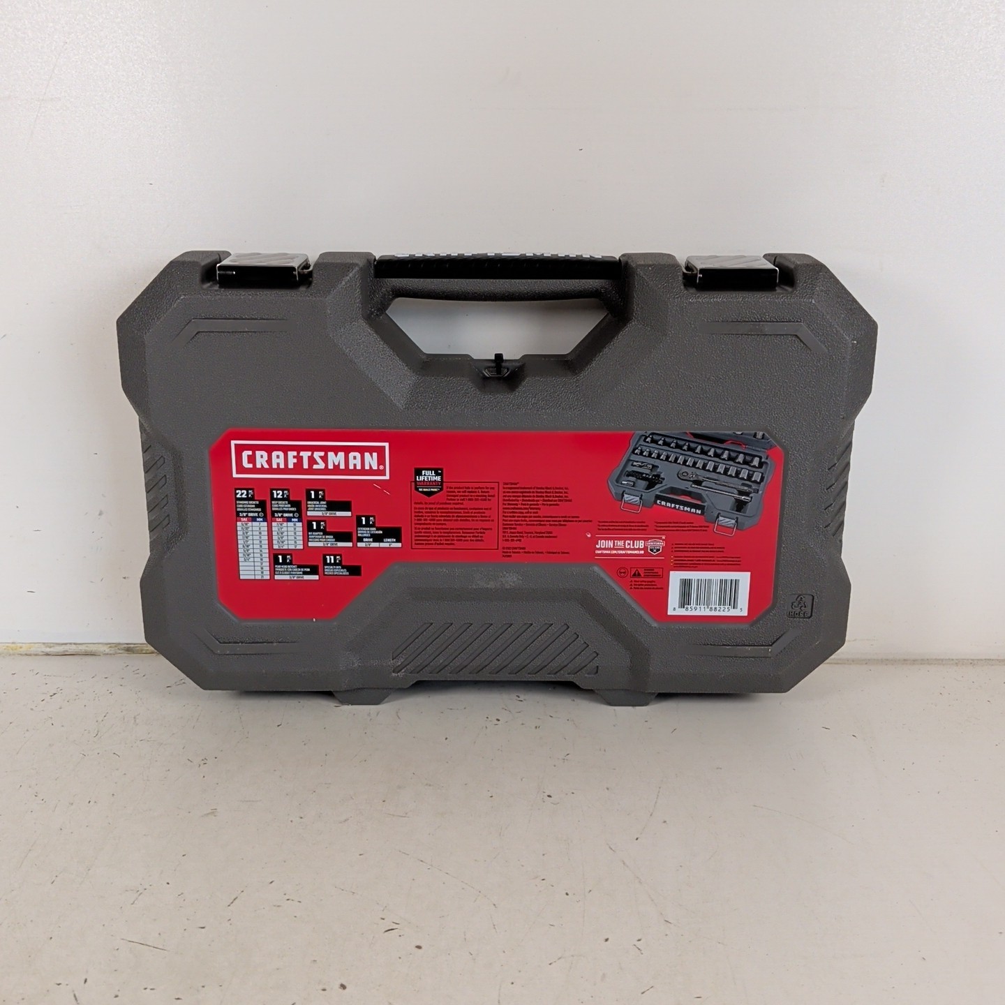 CRAFTSMAN CMMT99204 49-Piece OVERDRIVE™ 3/8″ Drive Mechanic’s Tool Set with Case