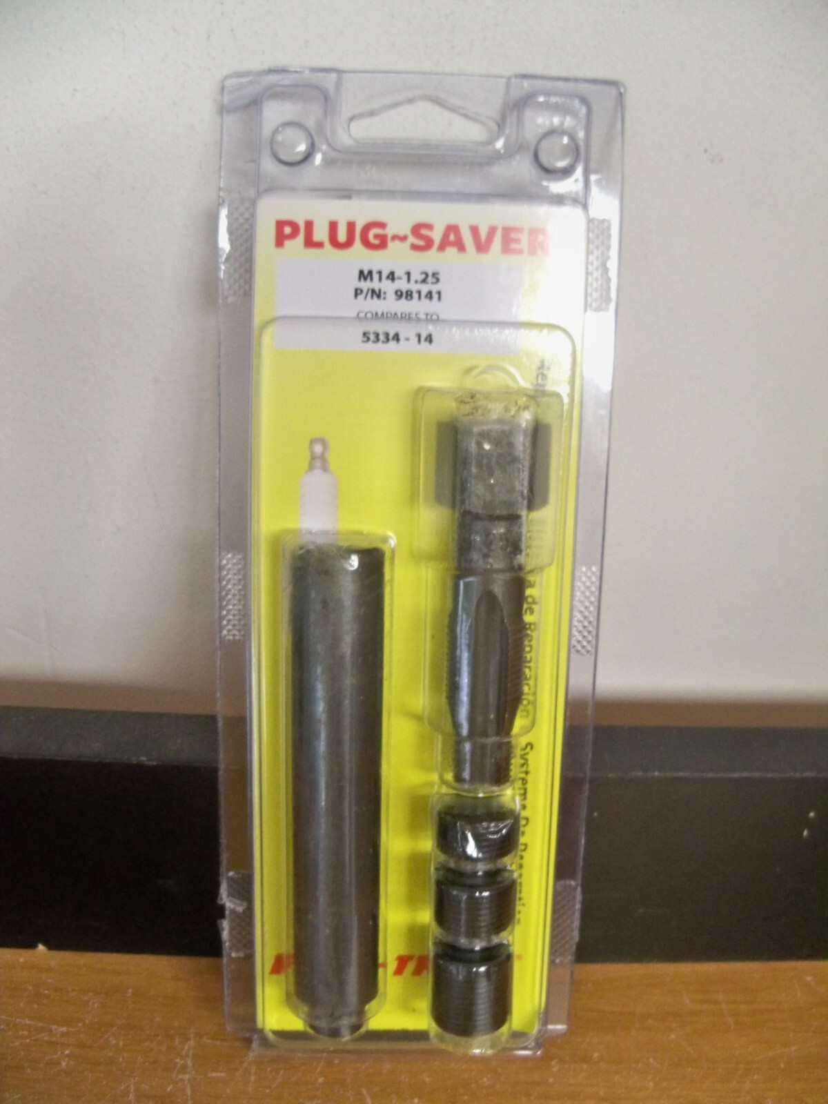 NEW FIX A THRED 98141 SPARK PLUG SAVER M14-1.25 5334-14 FREE ADVANTAGE S&H