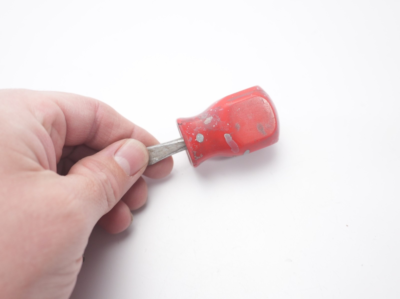 MAC Tools PN2SA RED Hard Handle Slotted Flat Head Screwdriver U.S.A.