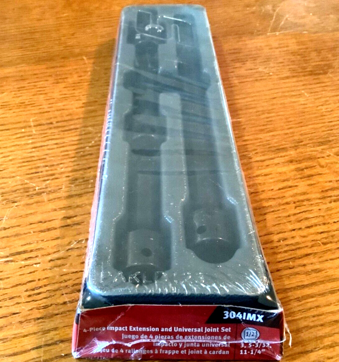 New Snap-on™ 304IMX 4pc Impact Extension with IP80D Impact Wobble Set Sealed