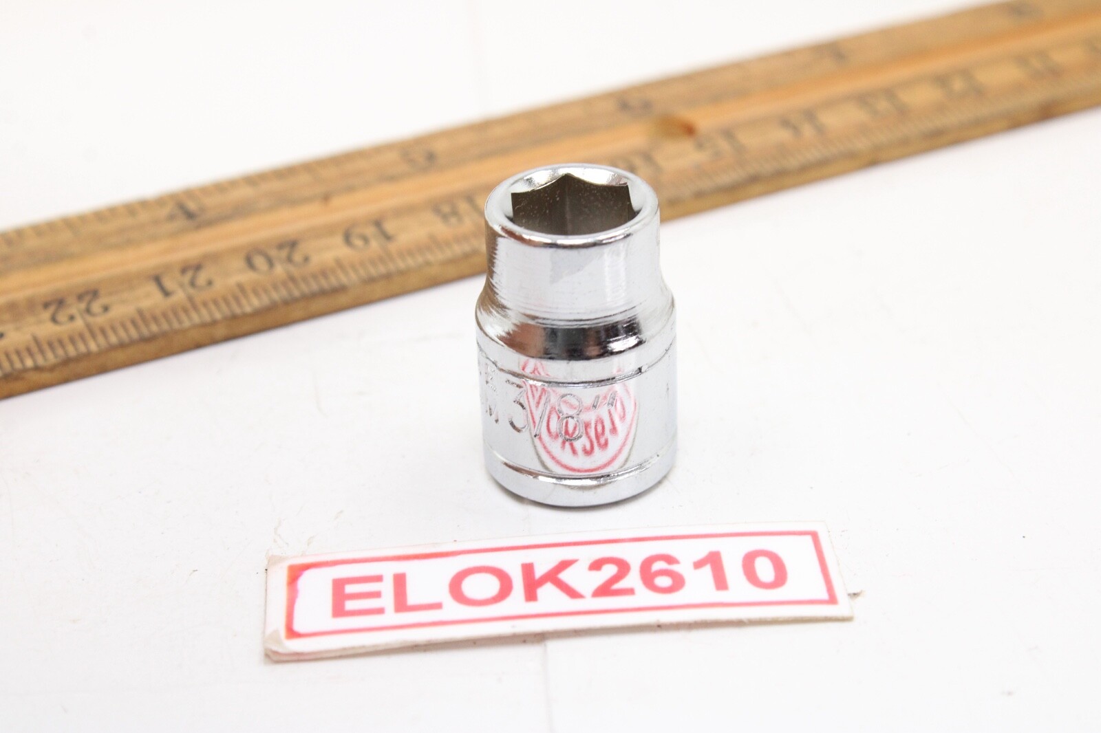 Reliant 86602 3/8″ SAE Chrome 3/8″ Drive 6 Point Shallow Socket