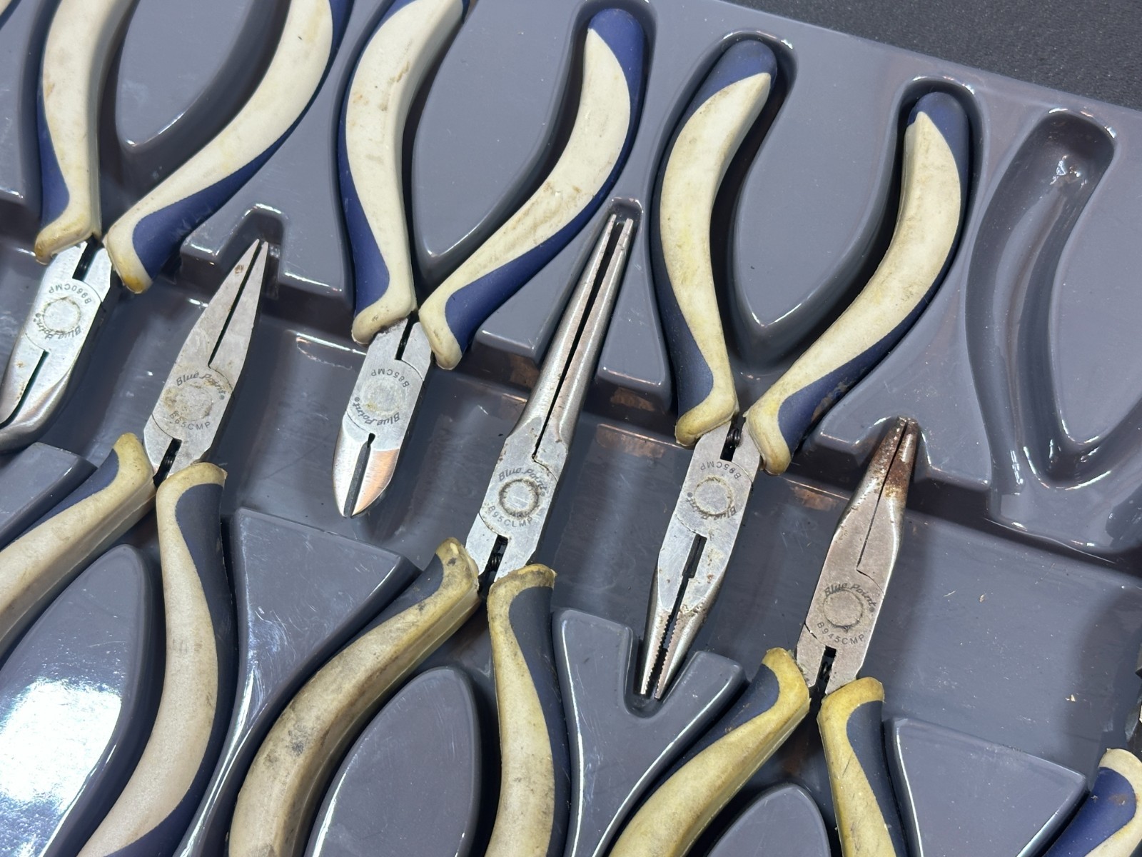 Blue-Point Tools BMPL1000 9pc Soft Grip Precision Mini Pliers And Cutters Set