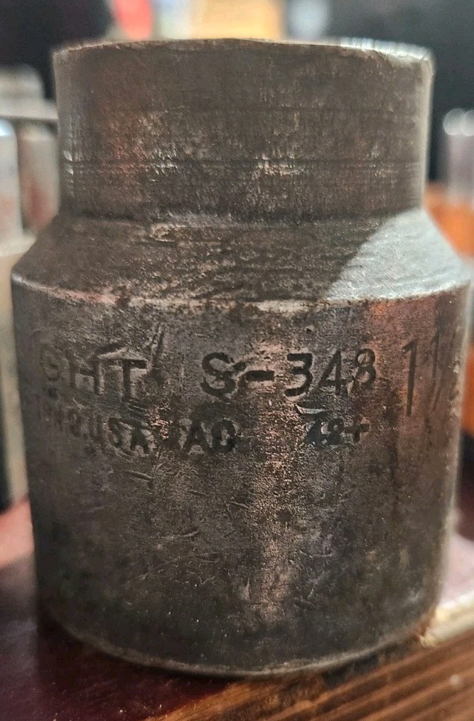 Wright ~ 3/4″ Drive 1-1/2″ Socket S-348, USA Made🇺🇸
