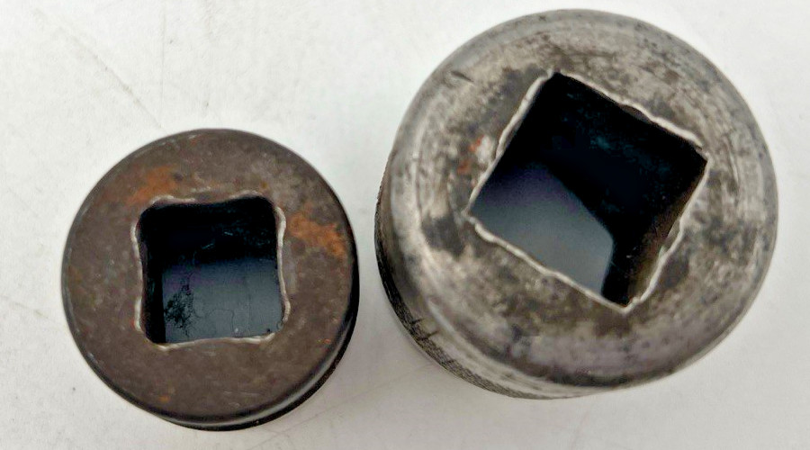 (8) SNAP ON SOCKETS 3/4″ SWIVEL, 1-1/4″, 5/8, 7/8″, 15/16″, 3/4″, 9/16″, N4046A