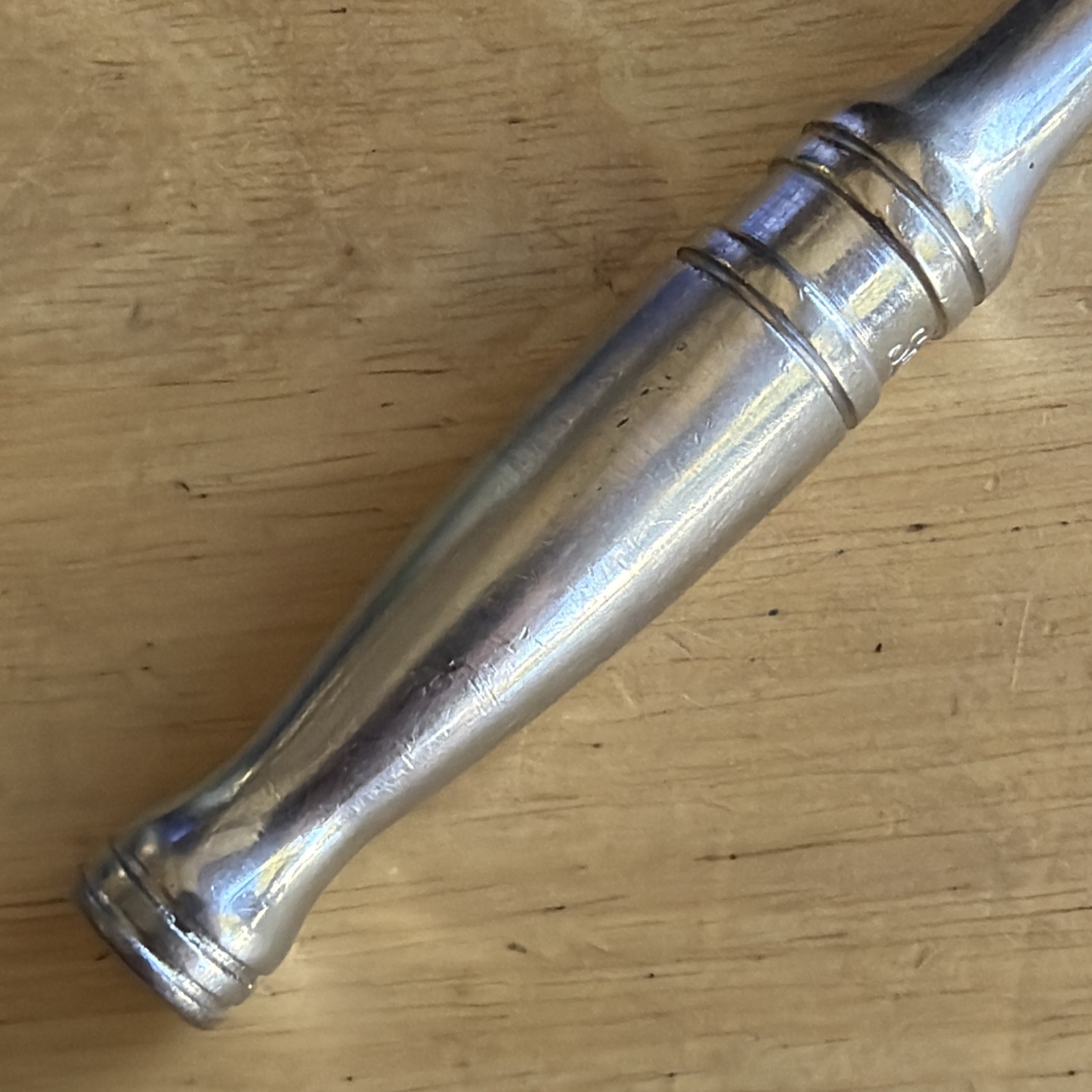 Snap On Tools 7-3/8″ Long Ratchet 3/8″ Drive F720 Vtg Made in USA READ!
