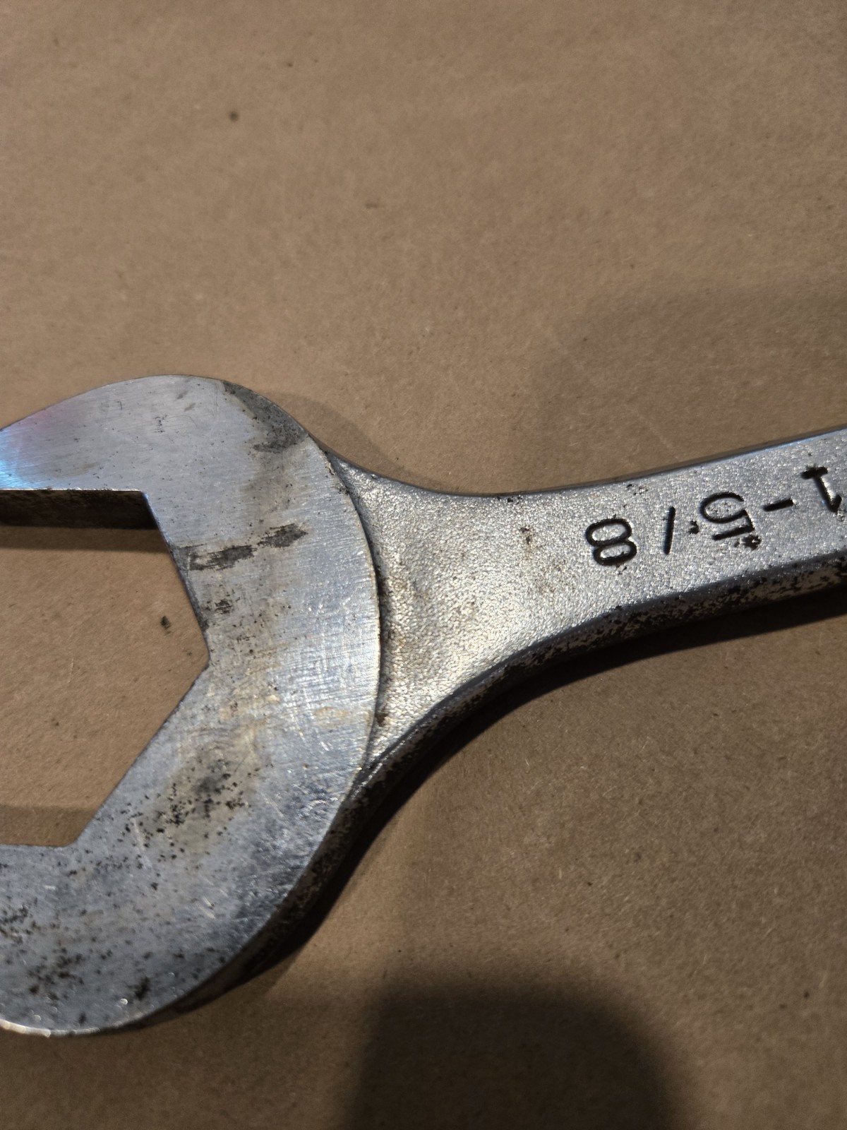 Mac Tools 1-5/8″ SAE Chrome Four Way Angle Head Open End Wrench USA DA52