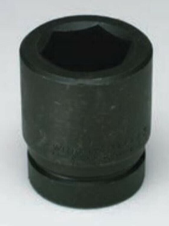 Wright Tool 1″ Drive Standard Impact Socket 6-Point, SAE/ Metric