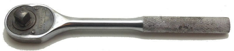 Vintage Proto Professional 1/2″ Drive Knurled Grip Socket Ratchet 5449 USA Used