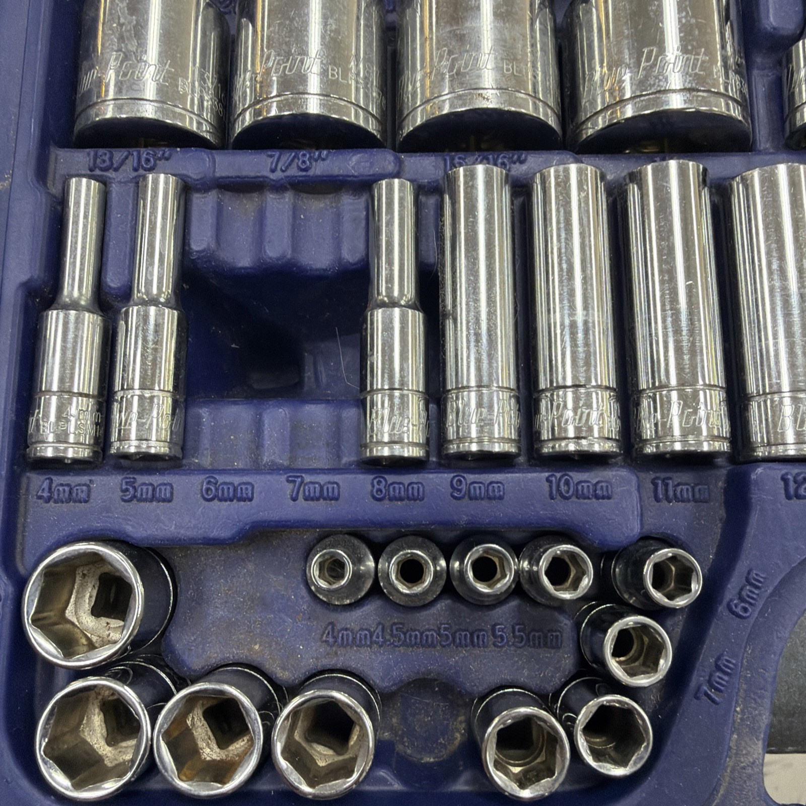 Blue-Point BLPGSSC155 155pc Combination Drive SAE/Metric Socket Set
