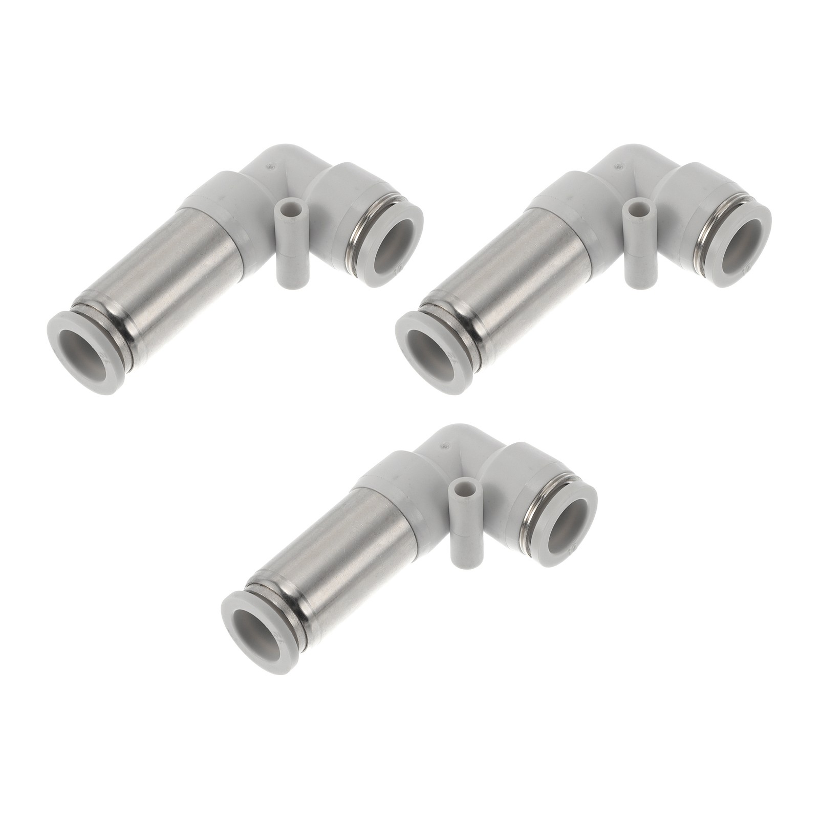 for Push to Fittings L Check Valve 15/32″ Plastic Metal White
