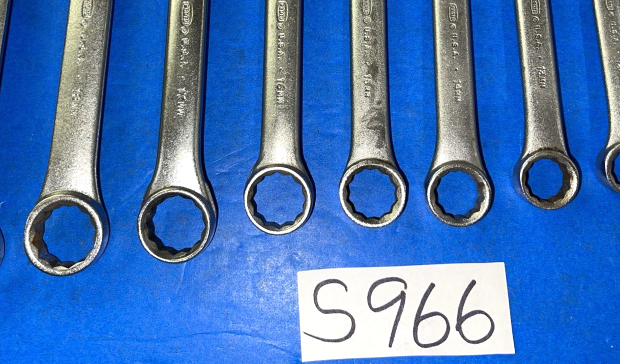 CHALLENGER BY PROTO TOOLS 13 PIECE METRIC COMBINATION WRENCH SET 12 POINT
