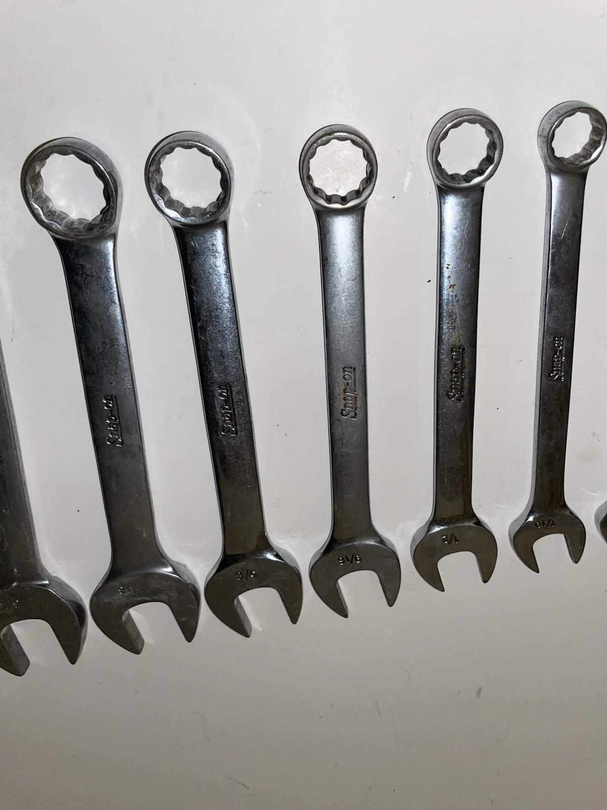 Snap On Wrench Set 12 Pt Flank Drive Combo Short OEX 100 – 320 SAE 5/16 to 1