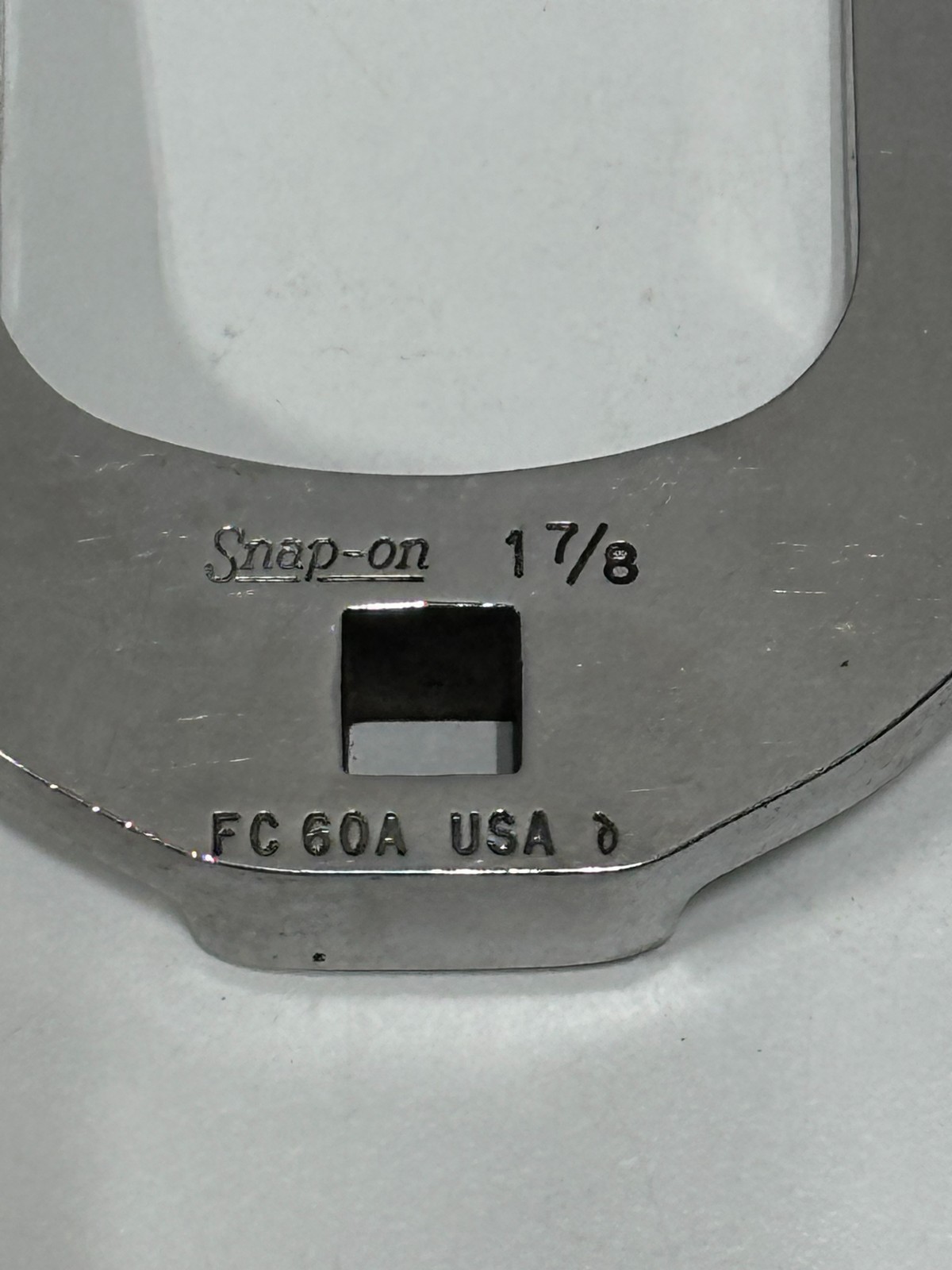USED,SNAP ON TOOLS » 1 -7/8 IN. » 3/8 DR. OPEN CROWSFOOT, PART #FC60A