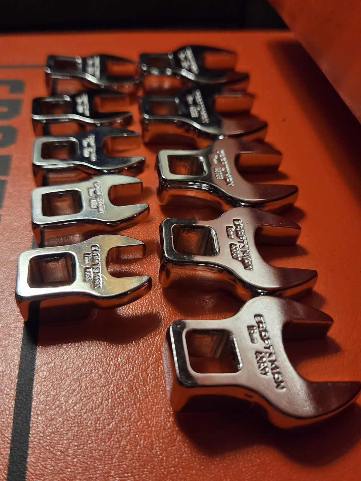 Craftsman Tools 20 Piece Crowfoot Set 3/8 Drive SAE/Metric (new) Polished