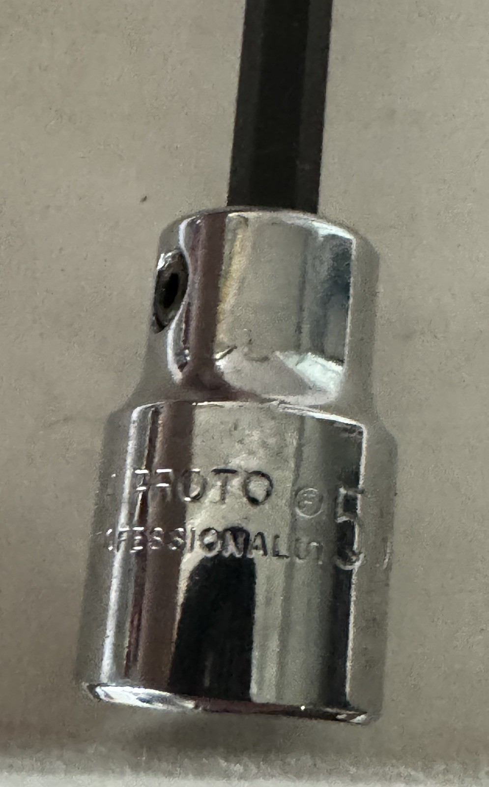 Proto Professional 4990-5M 3/8″ Drive Extra Long Hex Bit Socket 5mm 15.5in
