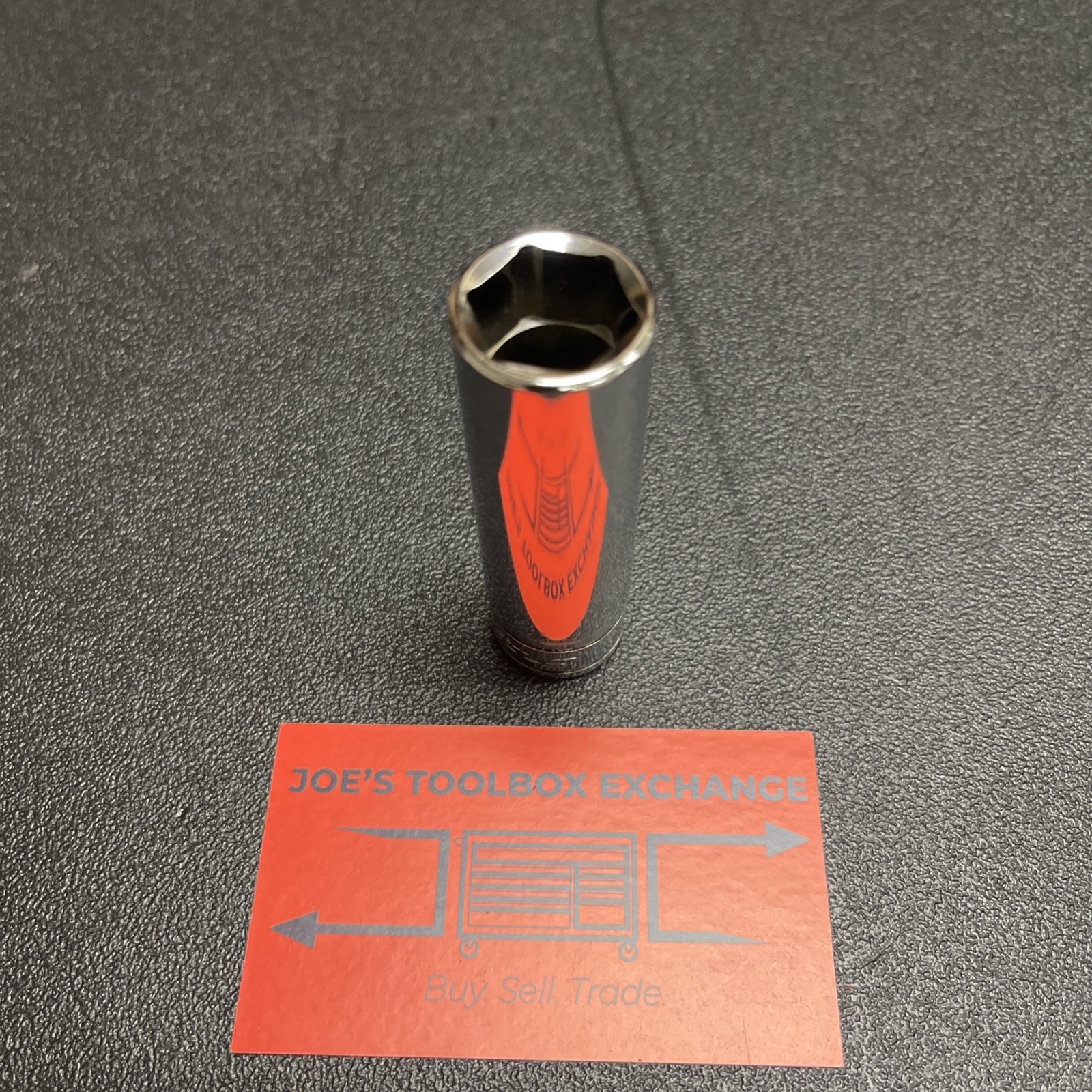 Snap-on Tools USA NEW 1/2″ Drive 11/16″ SAE Deep 6 Point Chrome Socket TS221