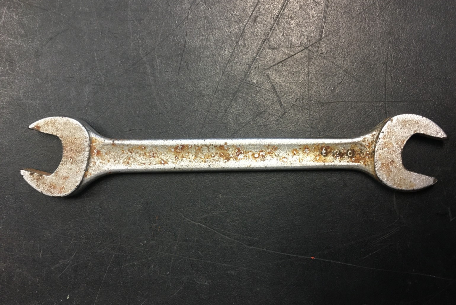 Penens Corp Chicago USA 7/16″ x 3/8″ Double Open End Wrench, USA, VINTAGE