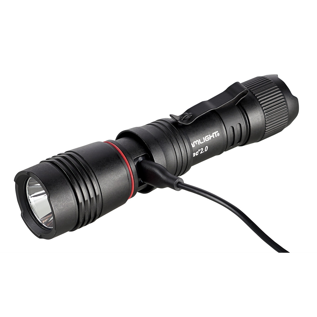 Streamlight 2000 Lumen ProTac 2.0 Flashlight – Includes SL-B50 battery pack, USB