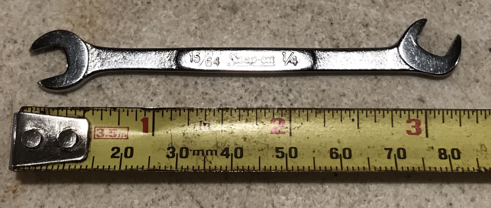 SNAP-ON DS1516 IGNITION WRENCH 15/64″ – 1/4″ SAE USA