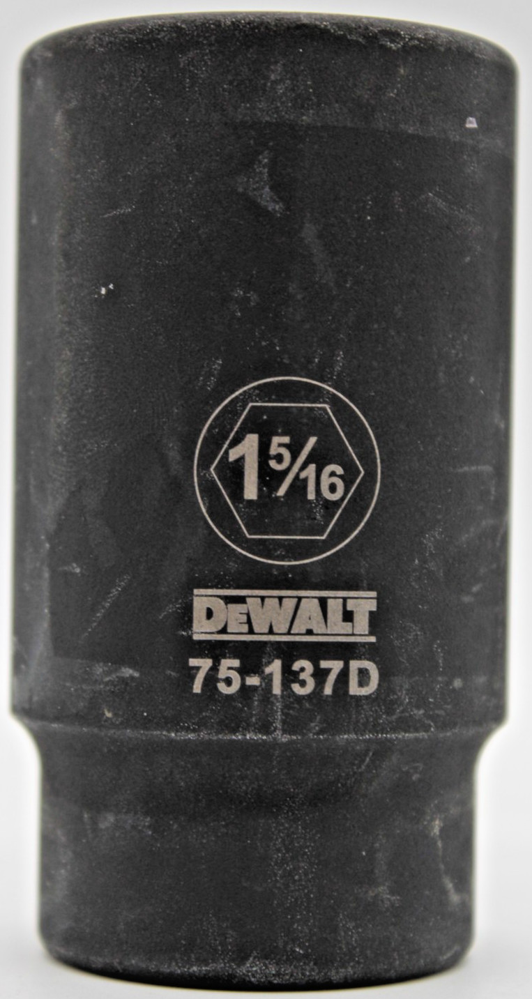 DeWalt DWMT75137OSP 3/4″ Drive 1-5/16 Socket 6 Point 75-137D