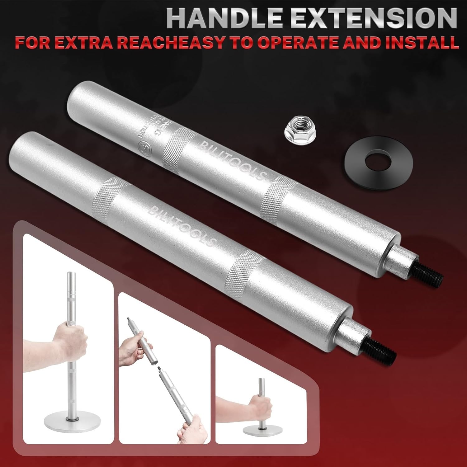 Heavy Duty Truck Hub Seal Installer Kit for Class 7-8 Trucks