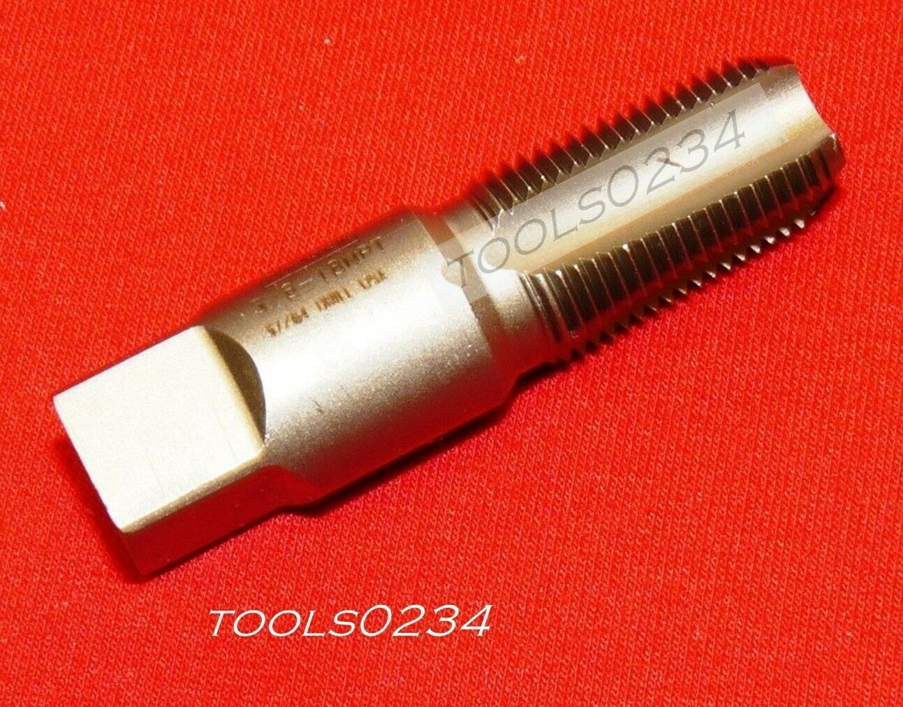 3/8″-18 NPT Pipe Tap Taper Hand Tap Irwin Hanson 1904 ZR USA Carbon Steel
