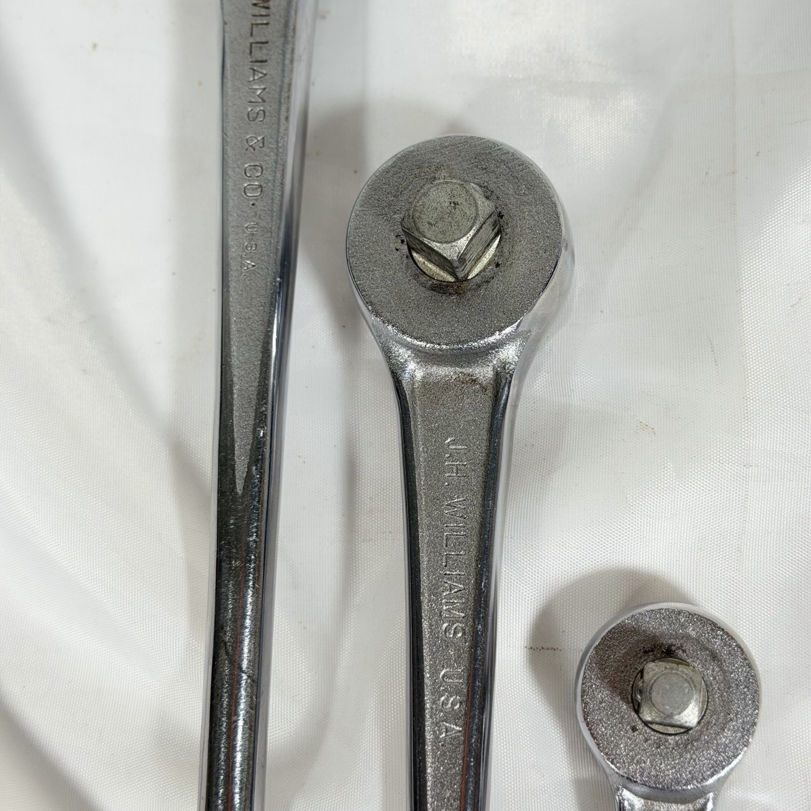 J.H. Williams S-53, S-52 & B-52 Super Ratchet 1/2″ Drive 15″ Long USA Lot