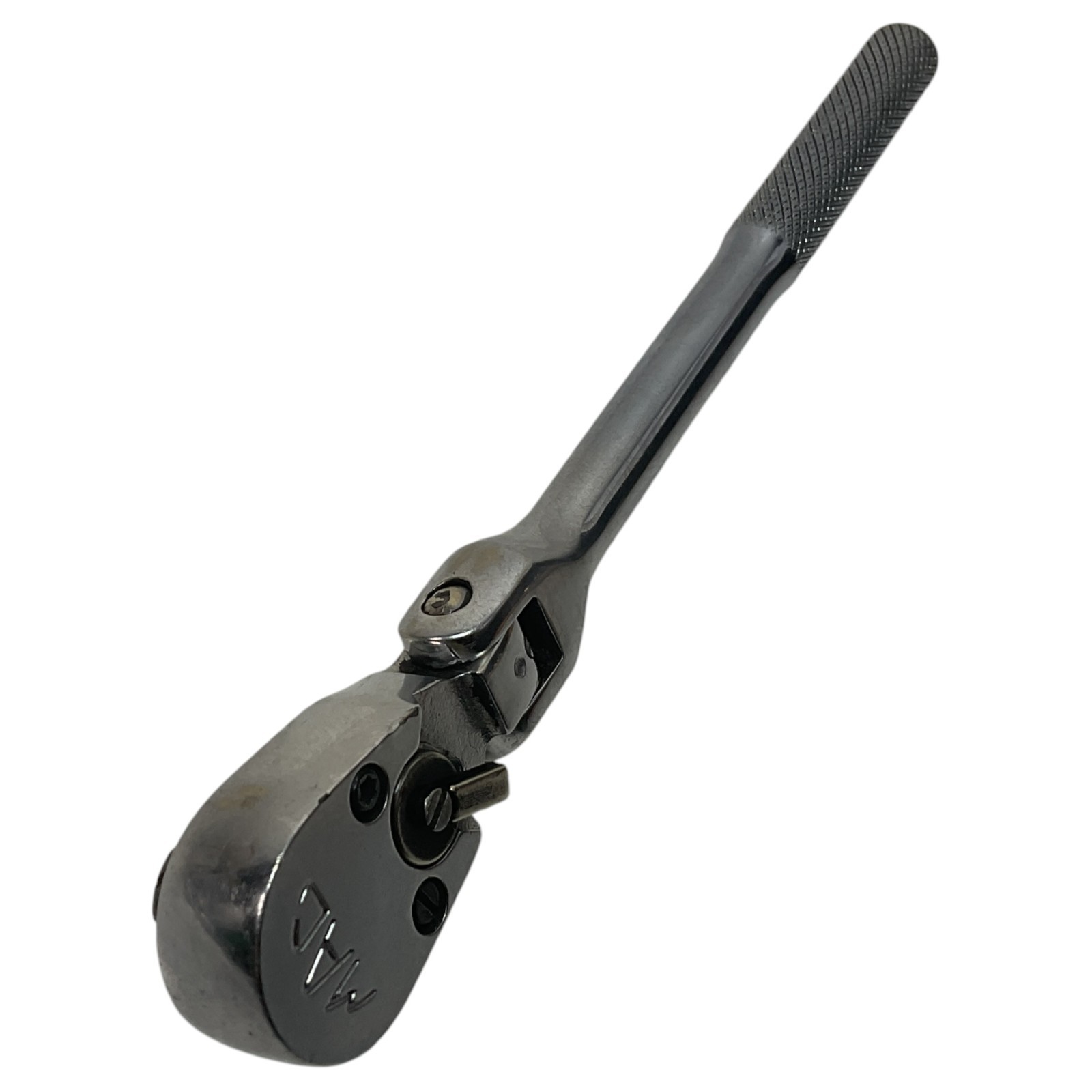 Mac Tools MR5F 1/4″ Drive Flex Head Ratchet Knurled Handle USA Tool Clean