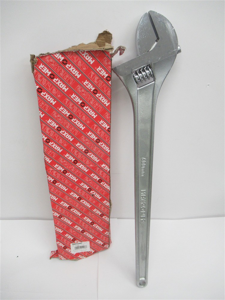 Max Power 24″ Adjustable Wrench, 2-3/8″ Capacity