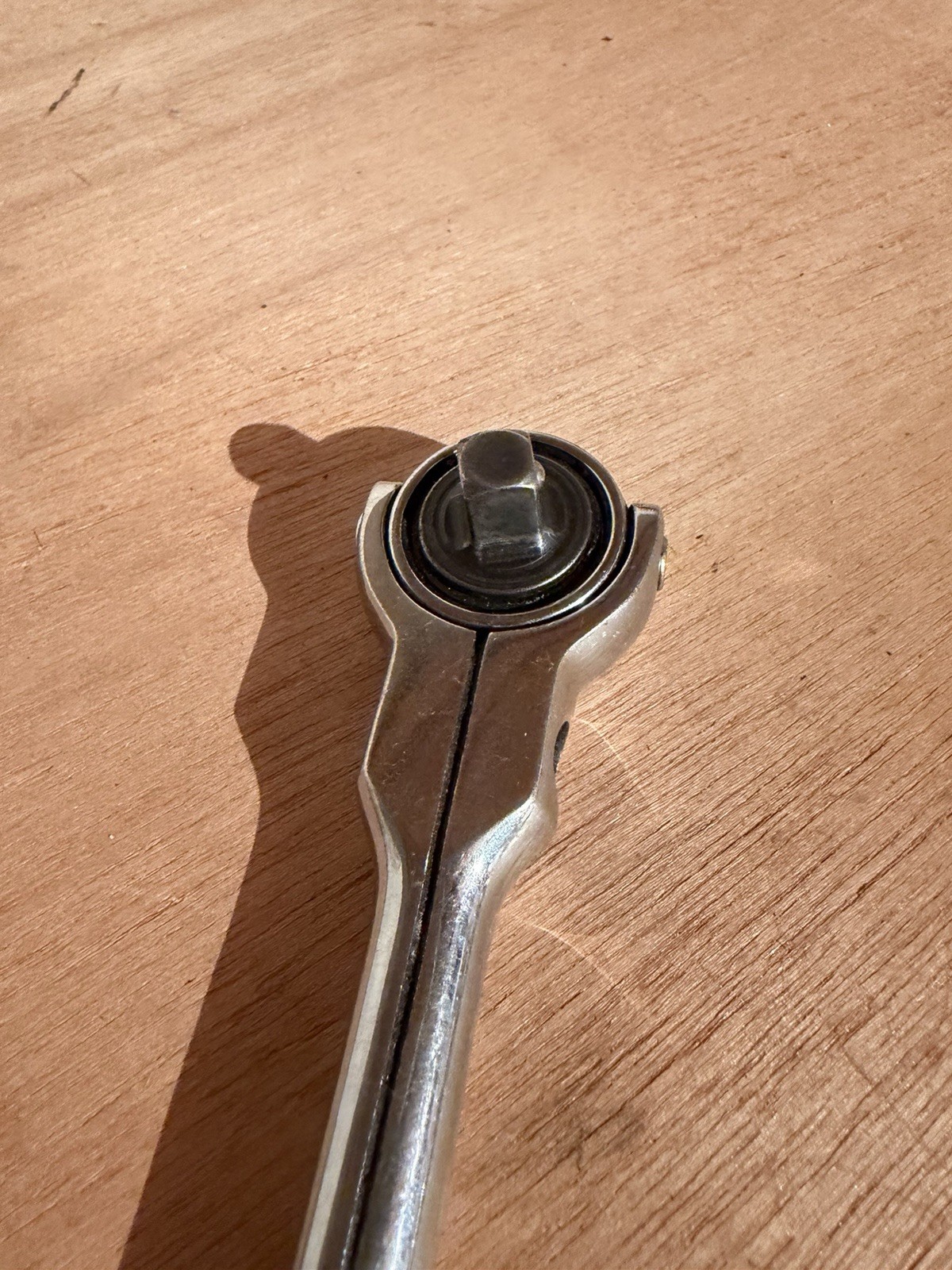 Snap-on F748 3/8″ Drive Round Flex Head Swivel Head Ratchet 10” Long
