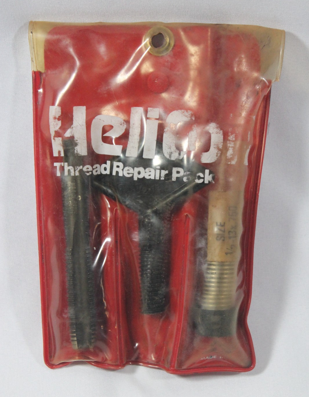 Heli‑Coil Thread Repair Kit 1/2-13 UNC Tap Tool Inserts Preowned USA Complete