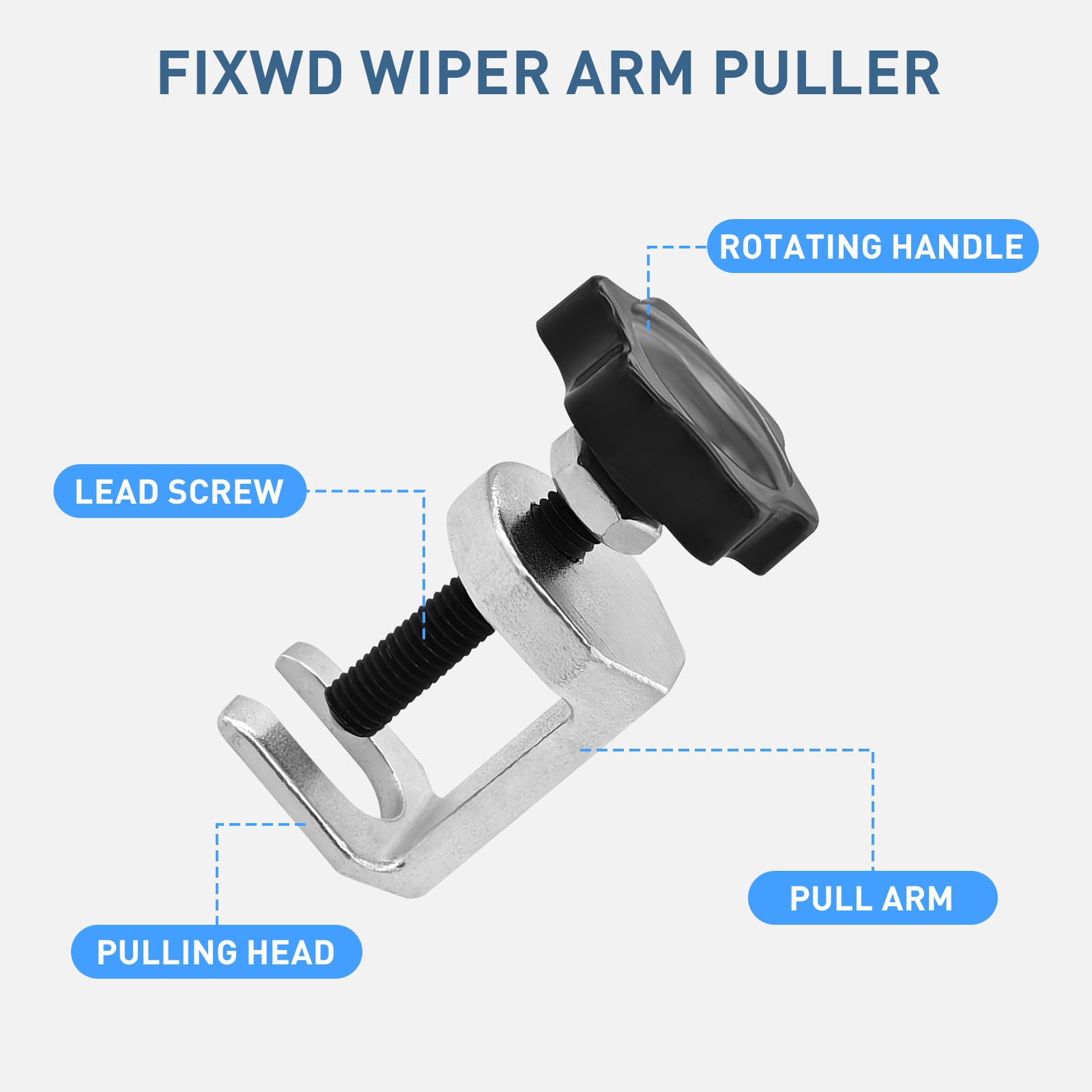 Universal Windshield Wiper Arm Removal Tool Battery Terminal Puller Car Repair