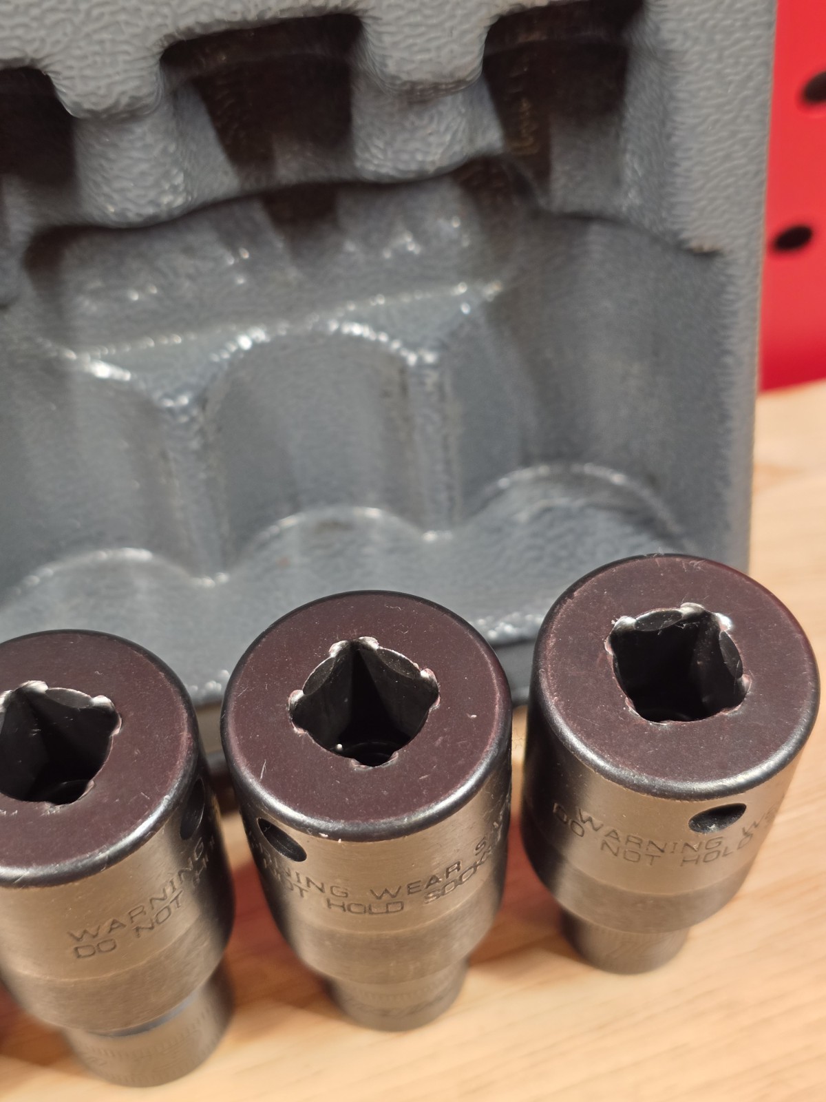 Snap-on Tools 207IPFM 7-Piece 3/8″ Metric Shallow Swivel Impact Socket Set