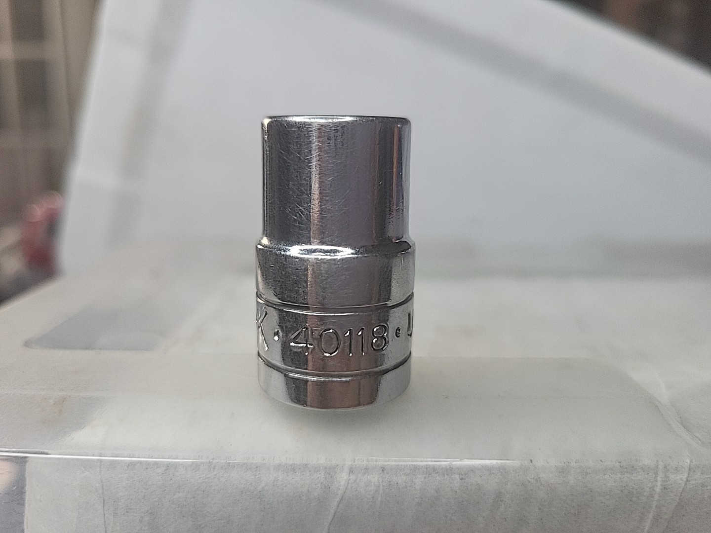 SK 40118 9/16″ Socket, 1/2″ Drive 6 Point Shallow Polished Chrome Socket USA