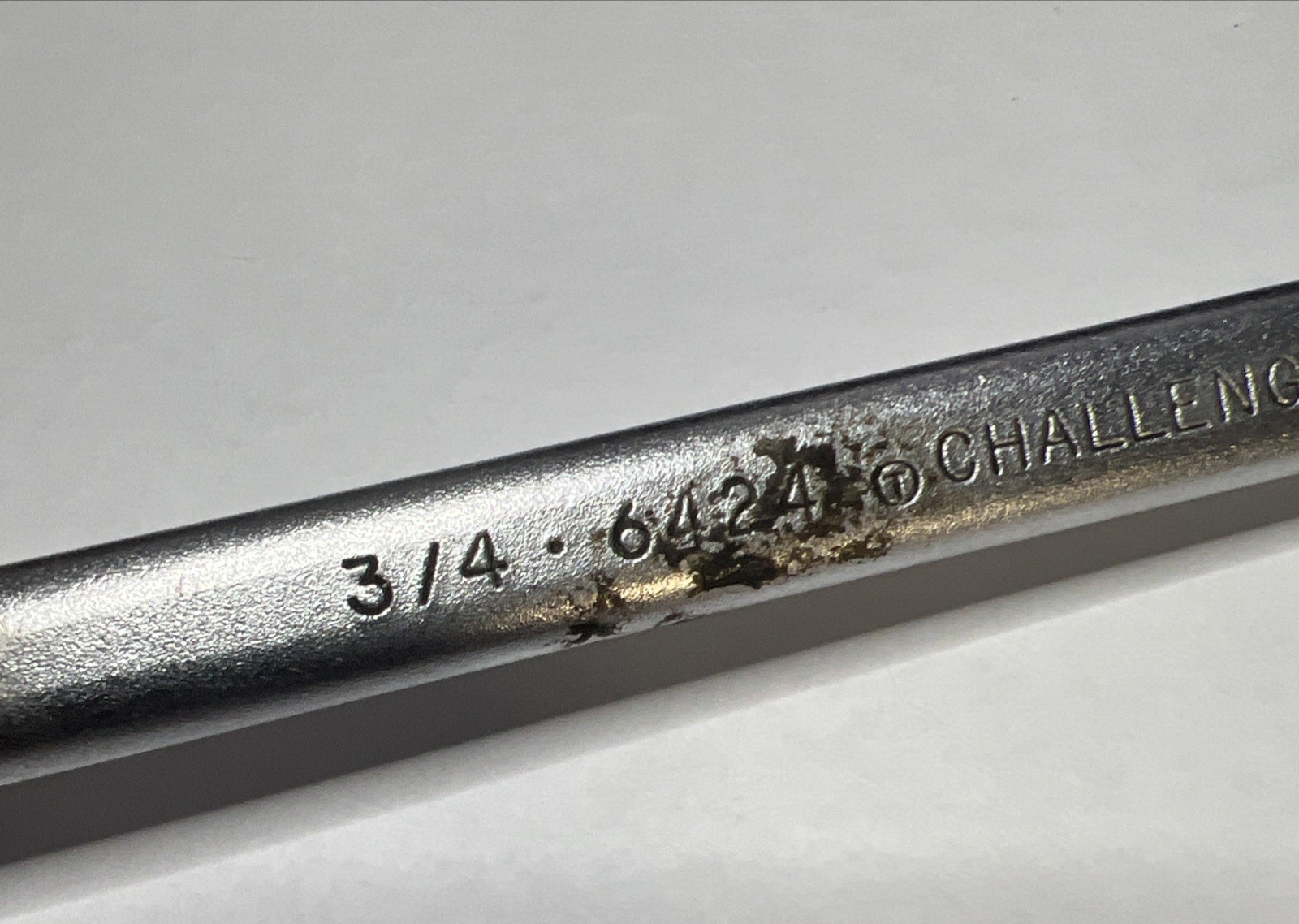 Challenger By Proto 3/4 11/16 Box End Wrench 12 Pt 6424