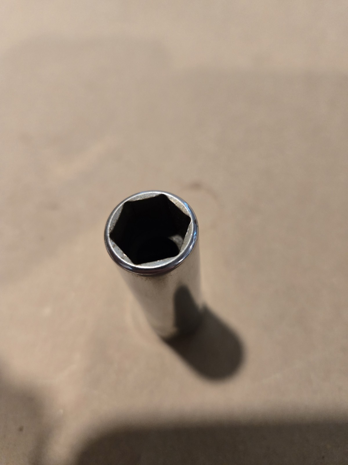 Snap On 3/8″ Drive 12MM 6PT Metric Deep Chrome Socket USA SFSM12