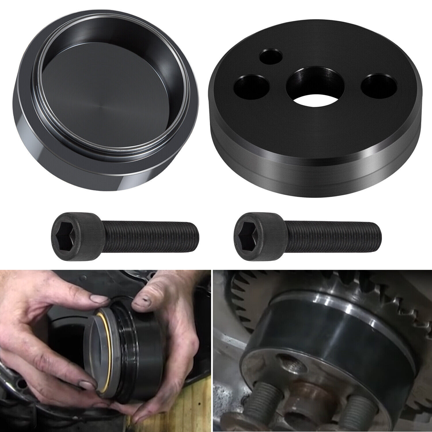Front Crankshaft Seal & Wear Sleeve Install Tool Set for Cummins 3.9L 5.9L 6.7L