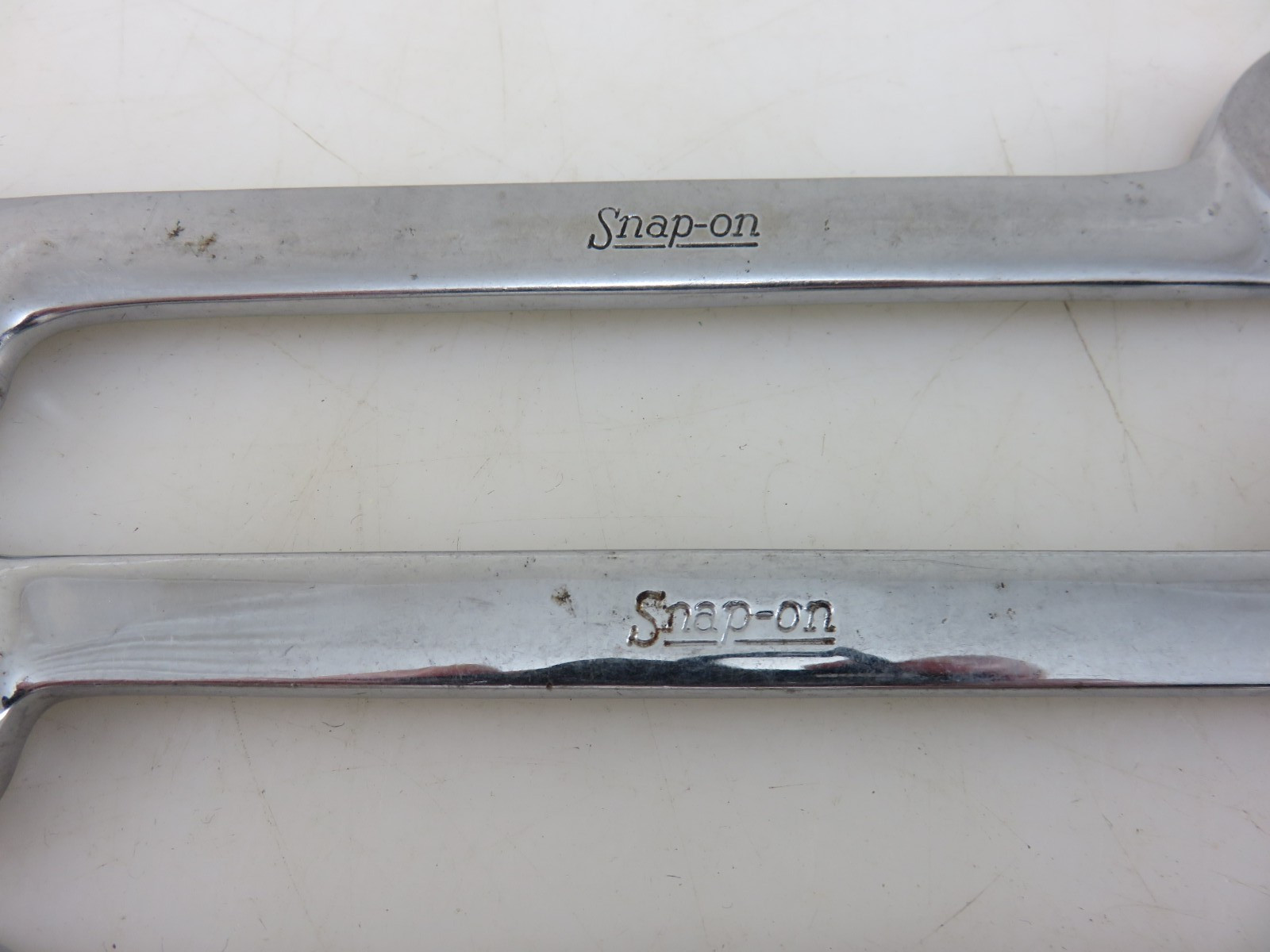 Snap-On VSM Series 4-Way Angle Open End Wrench 4pc Set 11mm, 12mm, 15mm, 17mm