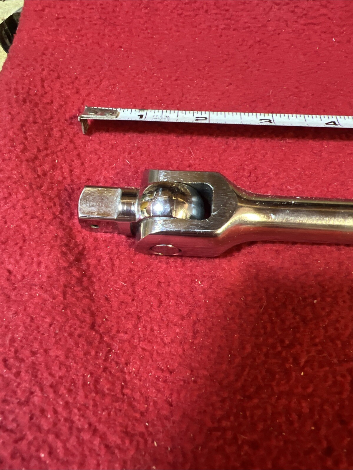 Snap On 1/2″ Drive 15.5″ Long Chrome Standard Handle Breaker Bar SN15A