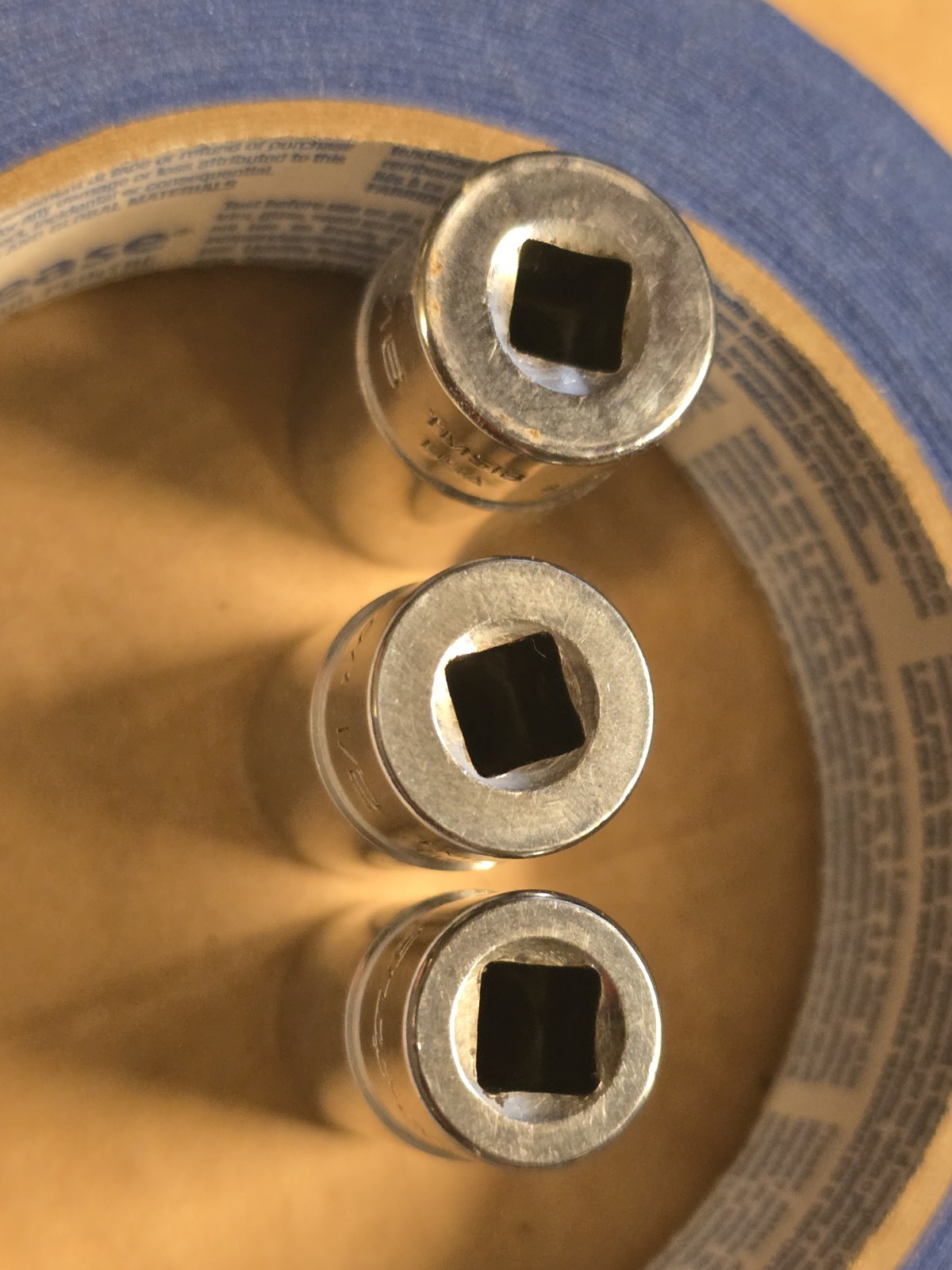 Snao-On 1/4″ Drive 10 Pc 6pt SAE USA 9/16 TO 3/16