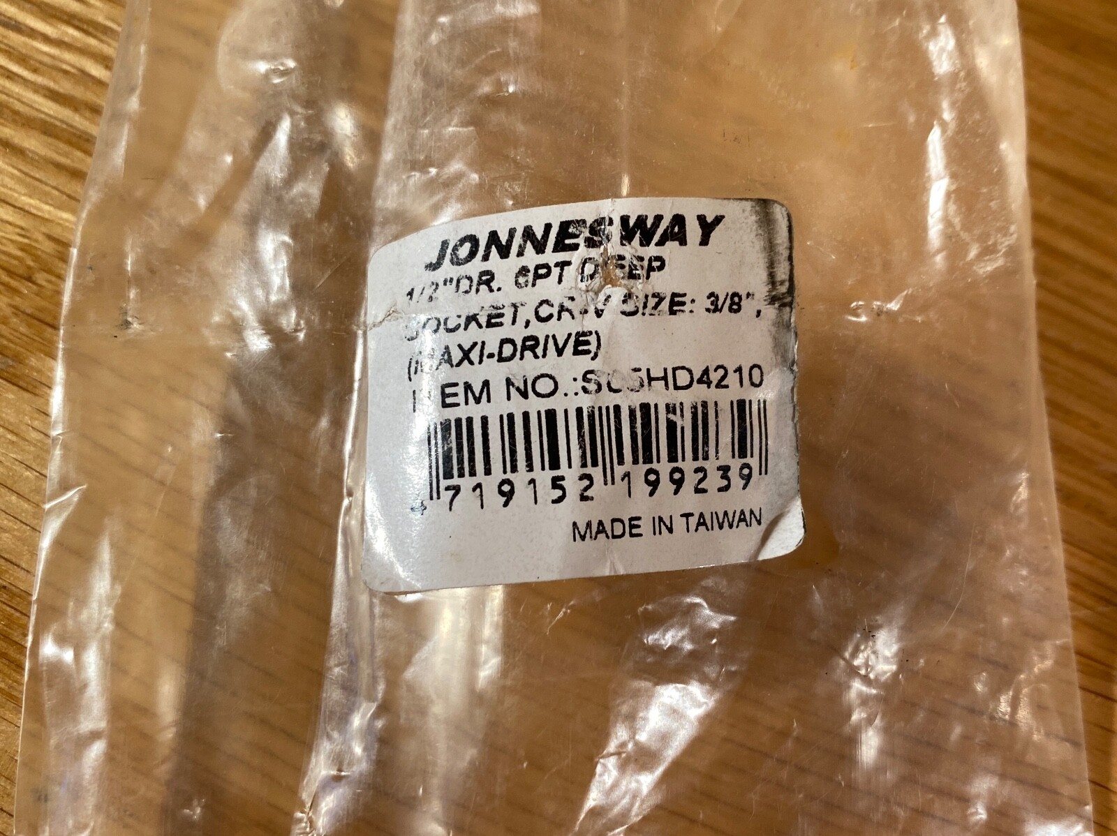 Brand New Jonnesway cr-v 3/8 Single Socket 1/2″ DR 6PT Deep Socket