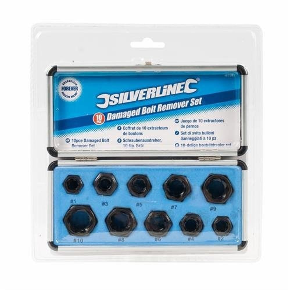 467893 screw extractors, 10 pieces